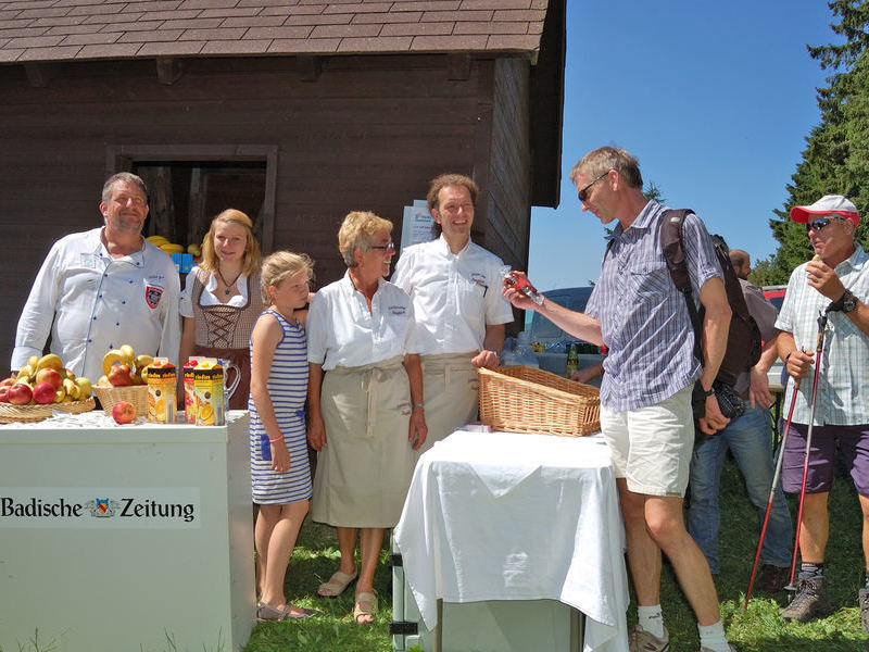 Familie Schön vom Landgasthof Bergblick in Bernau